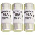 ZENITEHC 3 keramische lonten 10,3x25,8mm 16A zonder licht