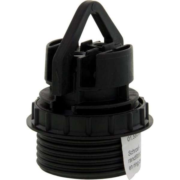 Q-Link fitting – E27 – met ring – max 60W – zwart Q-Link fitting – E27 – met ring – max 60W – zwart