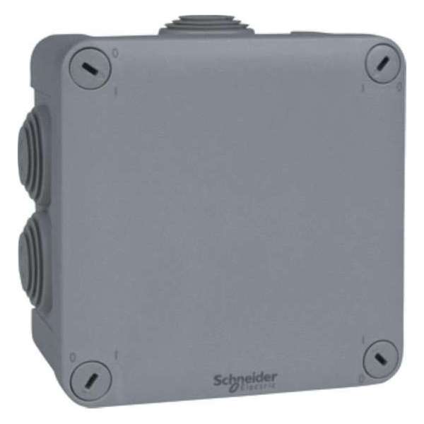 Schneider Electric opbouwdoos wand/plafond 125x125x55mm Schneider Electric opbouwdoos wand/plafond 125x125x55mm