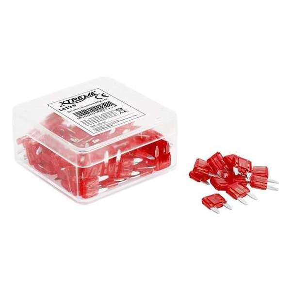 Mini Steekzekering 10A - Rood 10 stuks
