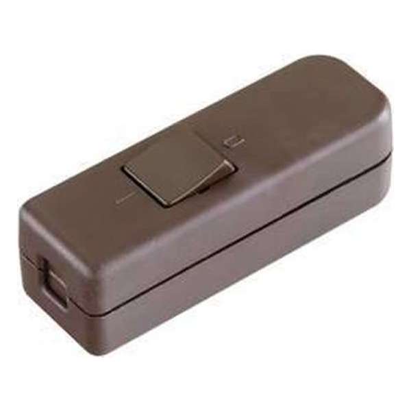 interBär 8006-009.01 Snoerschakelaar Bruin 1x uit/aan 6 A 1 stuk(s) interBär 8006-009.01 Snoerschakelaar Bruin 1x uit/aan 6 A 1 stuk(s)