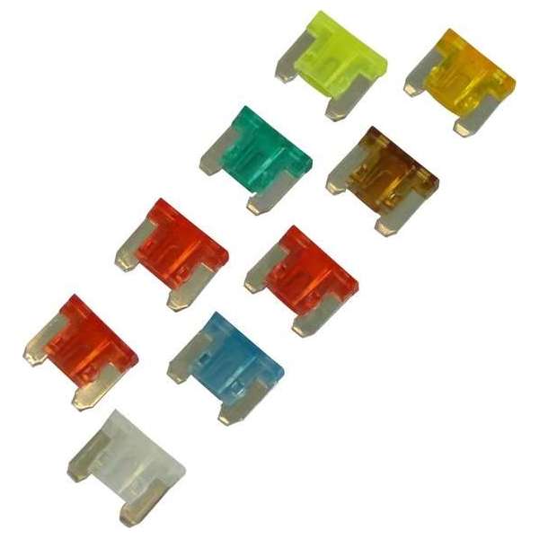 Carpoint Steekzekeringen Low Profile 12/24 Volt 9-delig Carpoint Steekzekeringen Low Profile 12/24 Volt 9-delig