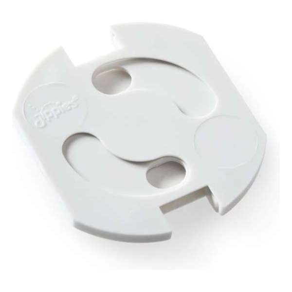 Jippie's - Draaistopcontact - 5 Stuks - Wit Jippie's - Draaistopcontact - 5 Stuks - Wit