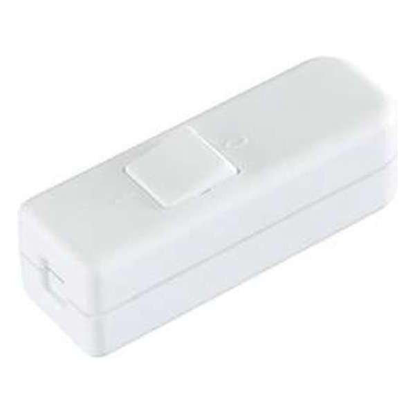 interBär 8006-008.01 Snoerschakelaar Wit 1x uit/aan 6 A 1 stuk(s) interBär 8006-008.01 Snoerschakelaar Wit 1x uit/aan 6 A 1 stuk(s)
