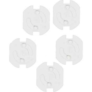 Stopcontactbeveiliging wit - 5 stuks - stopcontactbeveiligers / kinderbeveiliging
