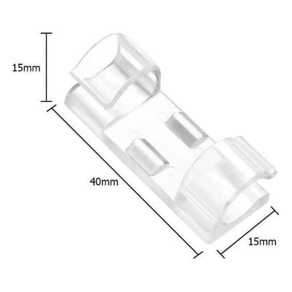 Kabel Houder transparante - 16 x Kabel Clips - Zelfklevend Kabel Houder transparante - 16 x Kabel Clips - Zelfklevend