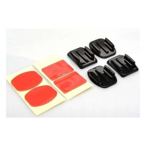 VHBW Set van 4 bevestigingsclips en 4 plakstrips VHBW Set van 4 bevestigingsclips en 4 plakstrips