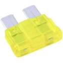 Standaard Steekzekeringen -  Auto/Camper/Boot - 20A Geel (10 stuks)
