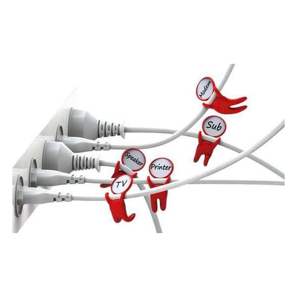 Peleg Marks Brothers Cable Identifier Set 5pcs. Peleg Marks Brothers Cable Identifier Set 5pcs.