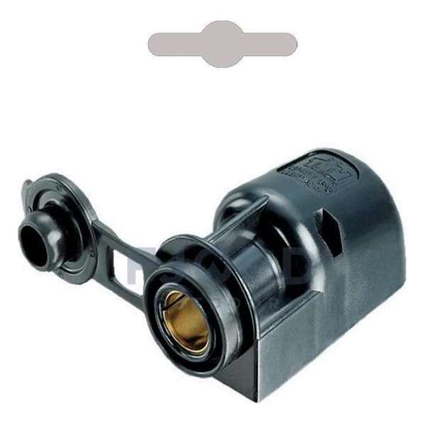Stekkerdoos 12V+deksel norm opbouw Stekkerdoos 12V+deksel norm opbouw