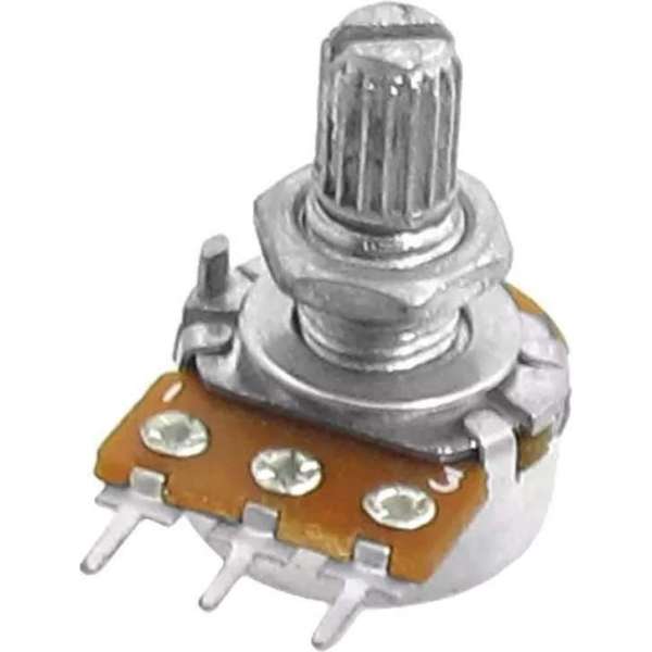10K OHM Lineaire Potentiometer - 1 stuk 10K OHM Lineaire Potentiometer - 1 stuk
