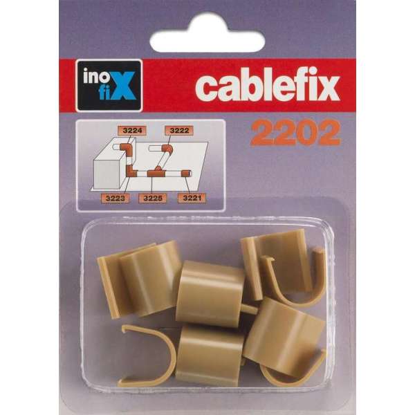 Cablefix 2202 - Licht bruin - Verleng stukken Cablefix 2202 - Licht bruin - Verleng stukken