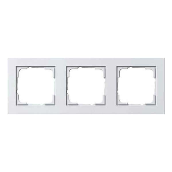 GIRA E2 drievoudig afdekraam 021329 | ZUIVER WIT GIRA E2 drievoudig afdekraam 021329 | ZUIVER WIT
