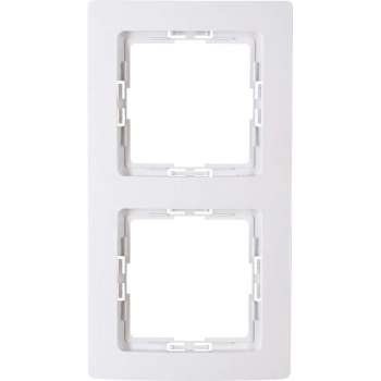 KOPP - Afdekraam - Paris - 2-voudig - Arctic Glans Wit - BES LED