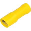 Kabelschoen - Per 10stuks- geel - Insteekbreedte 6.3 mm Insteekdikte 0.8 mm
