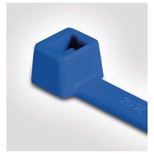 HellermannTyton 111-00718 T50L-E/TFE-BU Kabelbinder 382 mm 4.70 mm Blauw 1 stuk(s) HellermannTyton 111-00718 T50L-E/TFE-BU Kabelbinder 382 mm 4.70 mm Blauw 1 stuk(s)