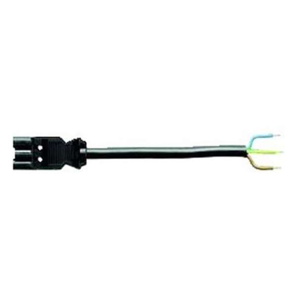 Wieland Koppelsnoer GST18I3 - Male - Zwart - 2 Meter Wieland Koppelsnoer GST18I3 - Male - Zwart - 2 Meter