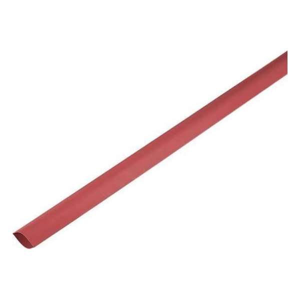 Krimpkous Rood 3,2mm - 1,6mm 1 meter Krimpkous Rood 3,2mm - 1,6mm 1 meter