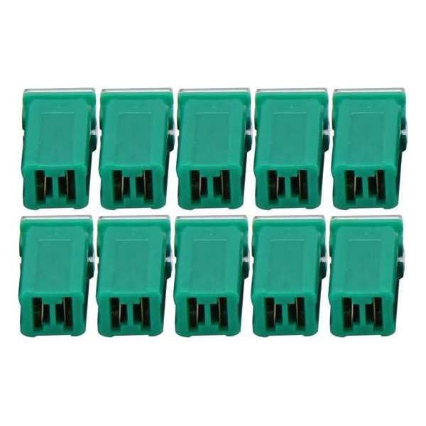 10 STKS Voertuig Auto Plastic Shell Rechte Vrouwelijke Terminal Push in Blade Cartridge PAL Fuse 40 Amp 32 V 10 STKS Voertuig Auto Plastic Shell Rechte Vrouwelijke Terminal Push in Blade Cartridge PAL Fuse 40 Amp 32 V