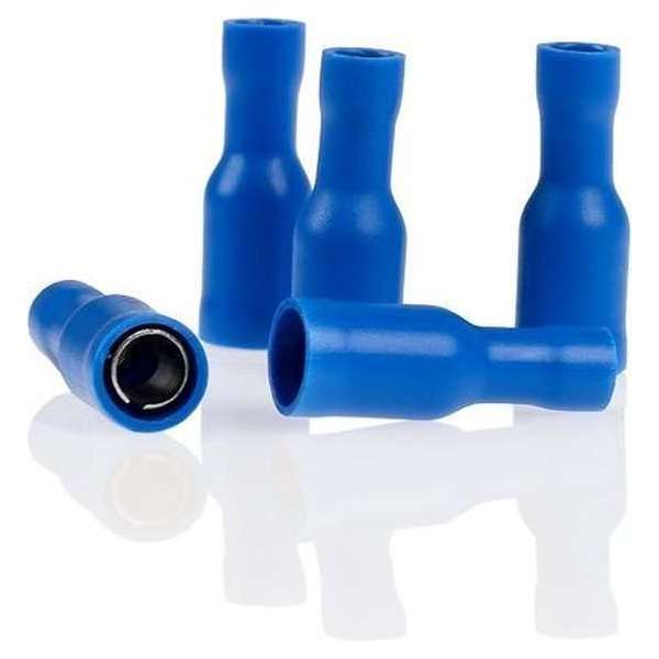 Alca Kabelschoentjes - Blauw - Rond 5,0mm - Volledig geïsoleerd - 10 stuks Alca Kabelschoentjes - Blauw - Rond 5,0mm - Volledig geïsoleerd - 10 stuks