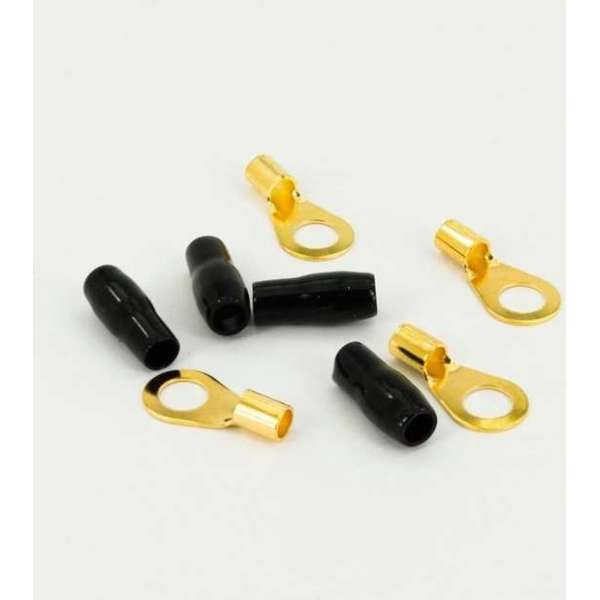 Ssdn Ringkabelschoentjes 10 Mm² 4 Stuks Zwart Ssdn Ringkabelschoentjes 10 Mm² 4 Stuks Zwart