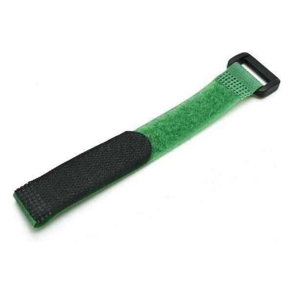 Kabelbinder met klittenband - 15cm - Groen- 10 stuks Kabelbinder met klittenband - 15cm - Groen- 10 stuks