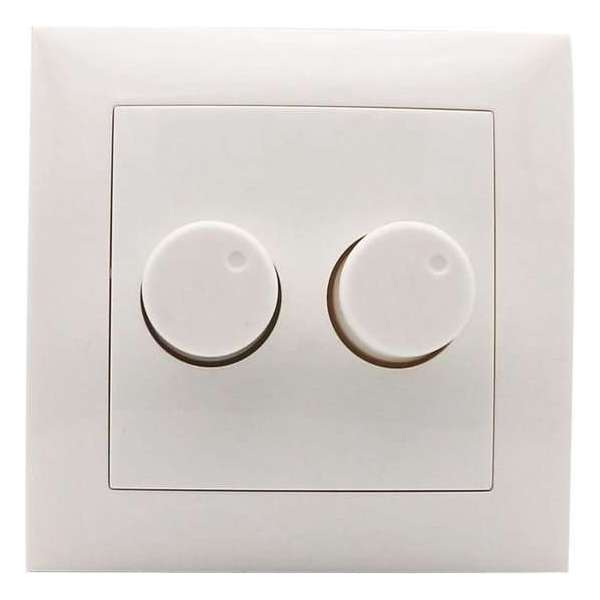 Afdekplaat duo dimmer – passend op de duodimmer Ecodim 05 (Berker) Afdekplaat duo dimmer – passend op de duodimmer Ecodim 05 (Berker)