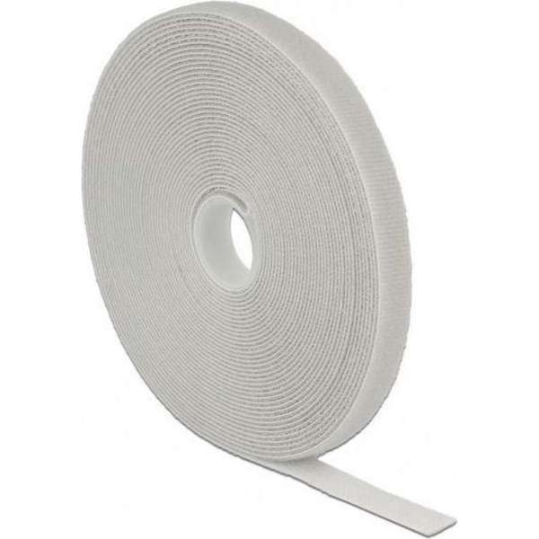 DeLOCK Klittenband rol 13mm / grijs (10 meter) DeLOCK Klittenband rol 13mm / grijs (10 meter)