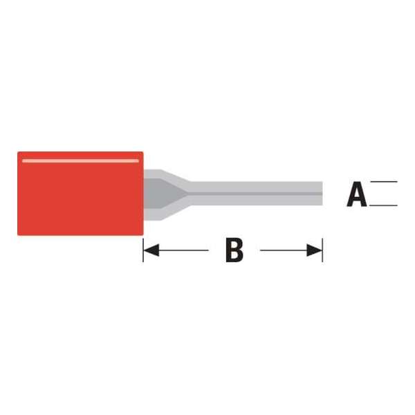 Valueline ST-021 Rood kabel-connector Valueline ST-021 Rood kabel-connector