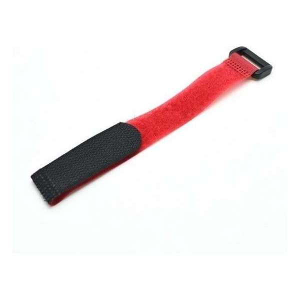 Kabelbinder met klittenband - 15cm - Rood- 10 stuks Kabelbinder met klittenband - 15cm - Rood- 10 stuks