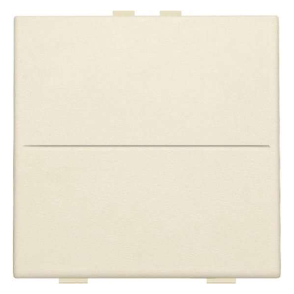 Niko - Centraalplaat toets enkelvoudig voor draadloze schakelaar 2 contacten cream - 100-00001 Niko - Centraalplaat toets enkelvoudig voor draadloze schakelaar 2 contacten cream - 100-00001