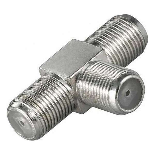 Coax splitter / coax verdeler voor F connectoren Coax splitter / coax verdeler voor F connectoren