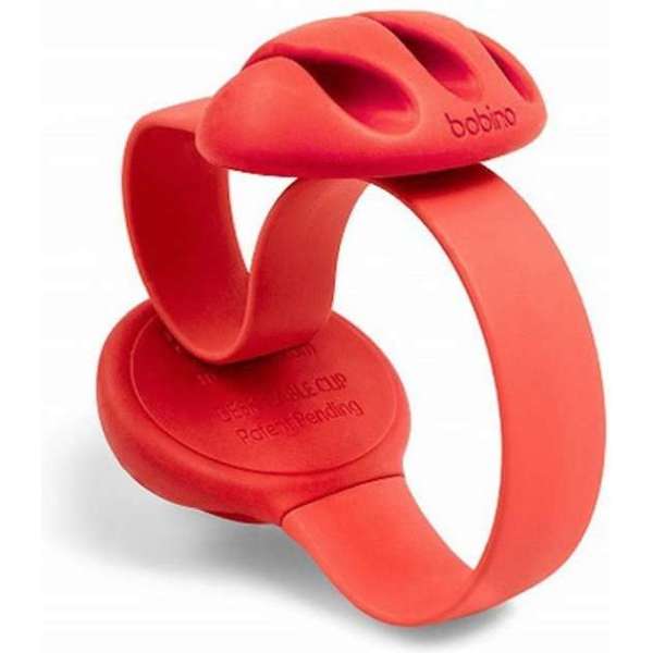 bobino Desk Cable Clip - Red bobino Desk Cable Clip - Red