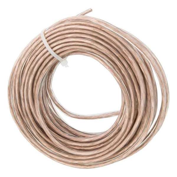 Tweelingsnoer – zwakstroom tot 42 volt – 2 x 0,75 mm² – 10 m – transparant Tweelingsnoer – zwakstroom tot 42 volt – 2 x 0,75 mm² – 10 m – transparant