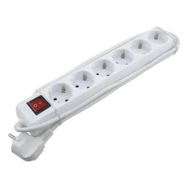 VB 41166 Tafelcontactdoos 6-Voudig + RA 1.5M + Schakelaar VB 41166 Tafelcontactdoos 6-Voudig + RA 1.5M + Schakelaar