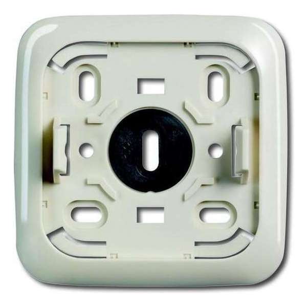 BJ Montageplaat 1V Crème Reflex BJ Montageplaat 1V Crème Reflex