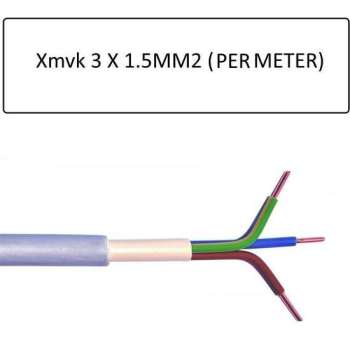 Bellson Stroomkabel Xmvk 3 X 1.5mm2 (Prijs per Meter)