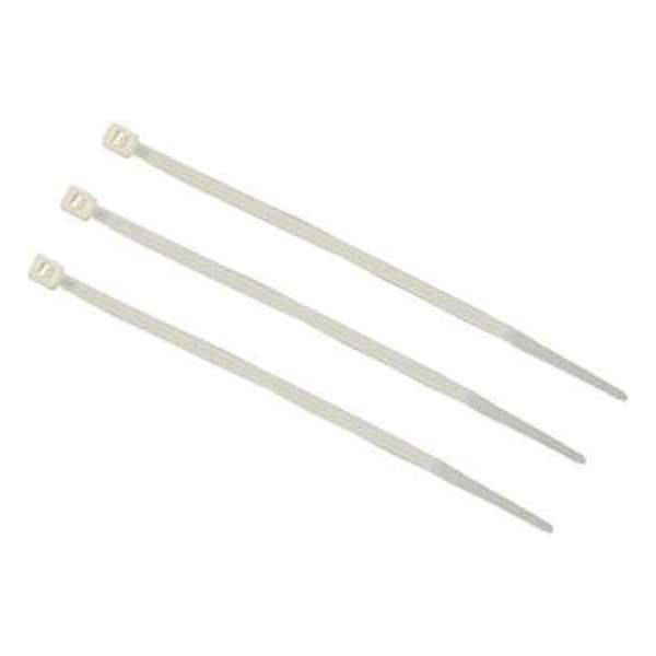 Kabelbinders - Tie-wraps - 100 mm lang x 2.5 mm breed - Wit - 100 stuks Kabelbinders - Tie-wraps - 100 mm lang x 2.5 mm breed - Wit - 100 stuks