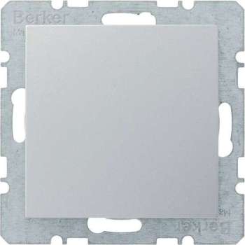 Berker B1-B.3-B.7 Afdekplaat Aluminium