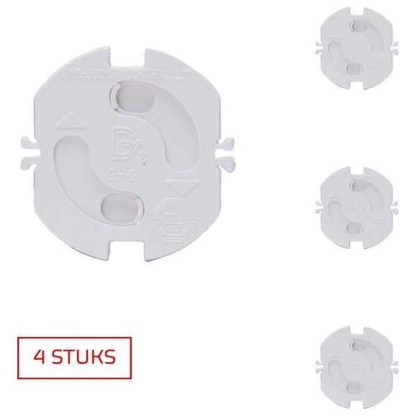 KOPP wandcontactdoos beveiligers | stopcontactbeveiliger | wit | 4 STUKS KOPP wandcontactdoos beveiligers | stopcontactbeveiliger | wit | 4 STUKS
