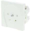 Berker Q1 Telefoon/Data Wandcontactdoos - Inbouw - Telefoon - Polarwit