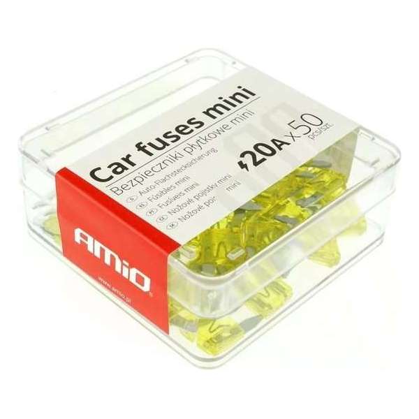 MINI Steekzekering 20A - Doos 50 stuks MINI Steekzekering 20A - Doos 50 stuks