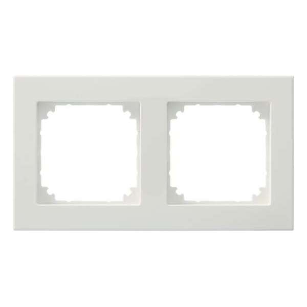 Schneider Electric System-M afdekplaat 2-voudig afdekraam Wit Schneider Electric System-M afdekplaat 2-voudig afdekraam Wit