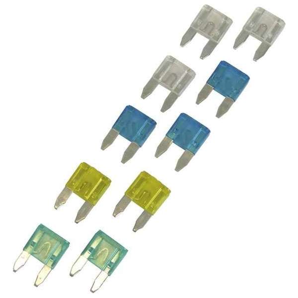 Carpoint Mini Steekzekering Assortiment 15-30A 10 Stuks Carpoint Mini Steekzekering Assortiment 15-30A 10 Stuks