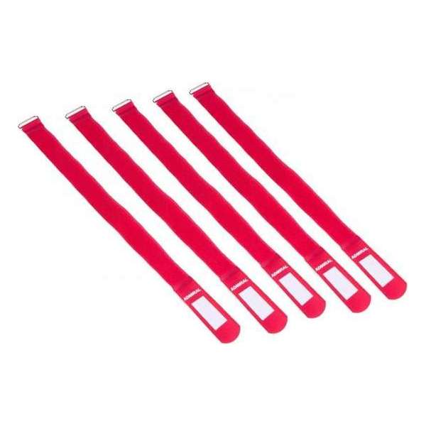 Admiral cable wrap 380 5 per set rood Admiral cable wrap 380 5 per set rood