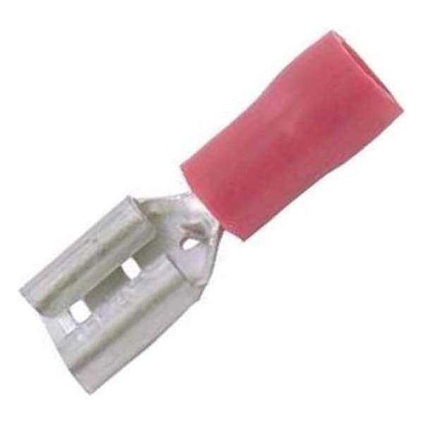 Carpoint Vlakstekerhuls 741 Rood 4.8x0.5mm 10 Stuks Carpoint Vlakstekerhuls 741 Rood 4.8x0.5mm 10 Stuks