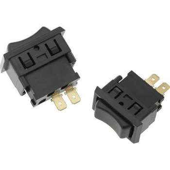 Schakelaar - Zwart - 12 volt - 20A