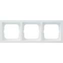 Busch-Jaeger Future Linear afdekraam 3-voudig, wit mat