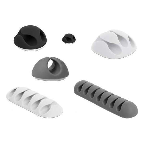 Delock kabelhouder combi Set 6 stuks Delock kabelhouder combi Set 6 stuks