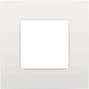 Enkelvoudige afdekplaat Niko Intense white